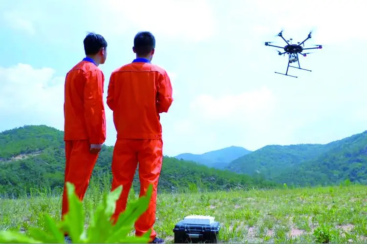 五台无人机倾斜摄影巡检拍摄